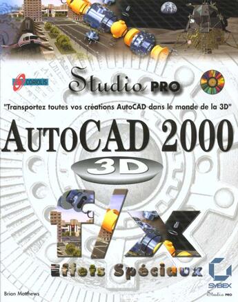 Couverture du livre « Autocad 3d Fix Studio Pro » de Matthews aux éditions Eska