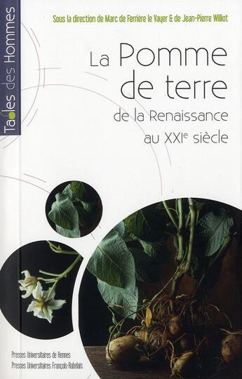 Couverture du livre « La pomme de terre ; de la Renaissance au XXI siècle » de  aux éditions Pu De Rennes