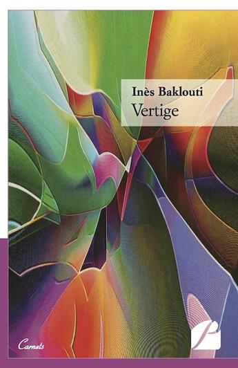 Couverture du livre « Vertige » de Ines Baklouti aux éditions Editions Du Panthéon