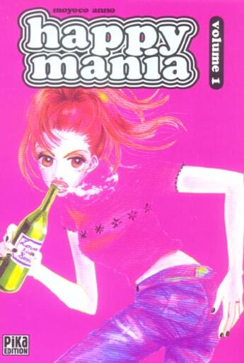 Couverture du livre « Happy mania Tome 1 » de Moyoco Anno aux éditions Pika