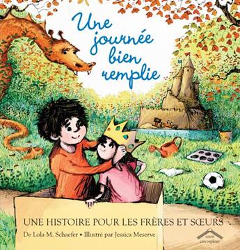 Couverture du livre « Une journée bien remplie » de Jessica Meserve et Lola M. Schaefer aux éditions Circonflexe