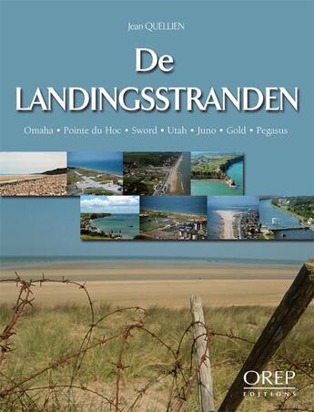 Couverture du livre « De landingsstranden (NL) » de Quellien Jean aux éditions Orep