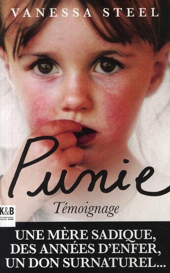 Couverture du livre « Punie » de Vanessa Steel aux éditions K & B