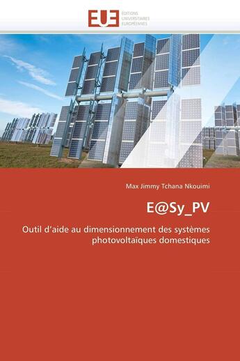 Couverture du livre « E@sy_pv » de Nkouimi-M aux éditions Editions Universitaires Europeennes