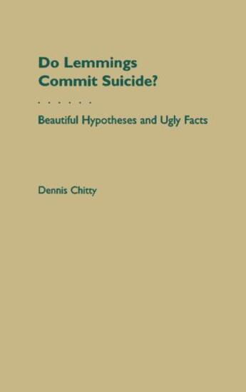 Couverture du livre « Do Lemmings Commit Suicide?: Beautiful Hypotheses and Ugly Facts » de Chitty Dennis aux éditions Oxford University Press Usa