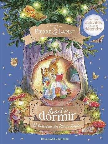 Couverture du livre « Avant de dormir - 21 histoires de Pierre Lapin » de Beatrix Potter aux éditions Gallimard-jeunesse