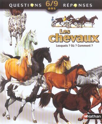 Couverture du livre « Chevaux » de Gaff aux éditions Nathan