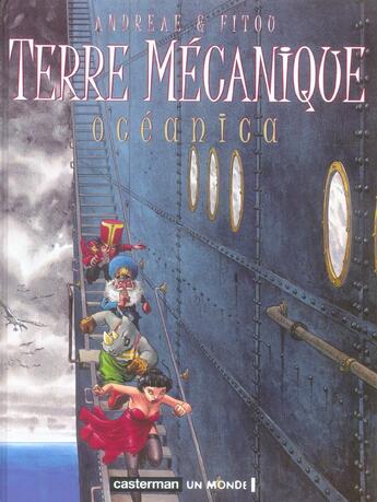 Couverture du livre « Terres mecaniques t1 - oceanica » de Andreae/Fitou aux éditions Casterman