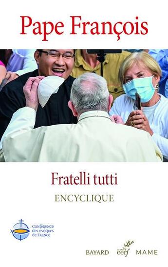 Couverture du livre « Fratelli tutti ; encyclique du Pape François » de Pape Francois aux éditions Cerf