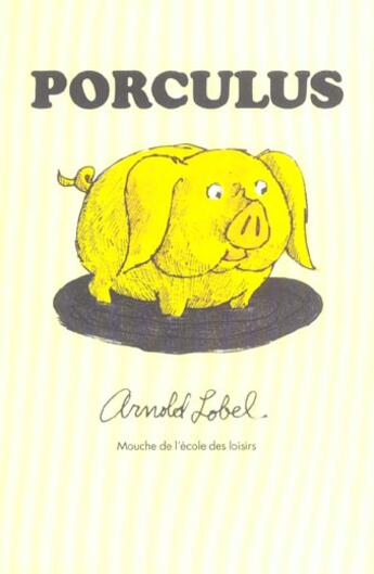 Couverture du livre « Porculus » de Lobel Arnold aux éditions Ecole Des Loisirs