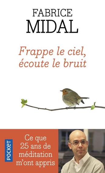 Couverture du livre « Frappe le ciel, écoute le bruit » de Fabrice Midal aux éditions Pocket