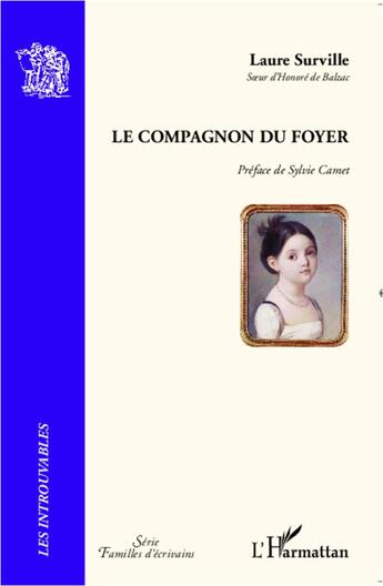 Couverture du livre « Le compagnon du foyer » de Laure Surville aux éditions L'harmattan