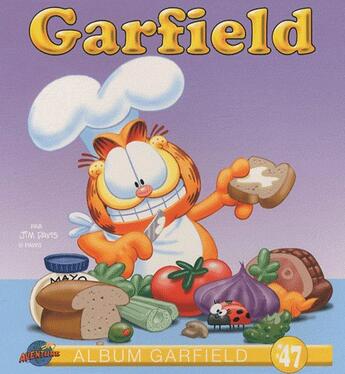 Couverture du livre « Garfield t.47 » de Jim Davis aux éditions Presses Aventure