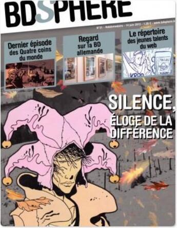 Couverture du livre « Bdsphère t.21 » de  aux éditions Magazines Streaming