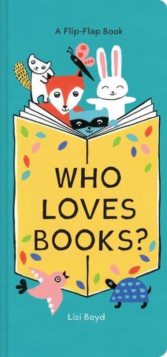 Couverture du livre « WHO LOVES BOOKS? » de Lizi Boyd aux éditions Chronicle Books