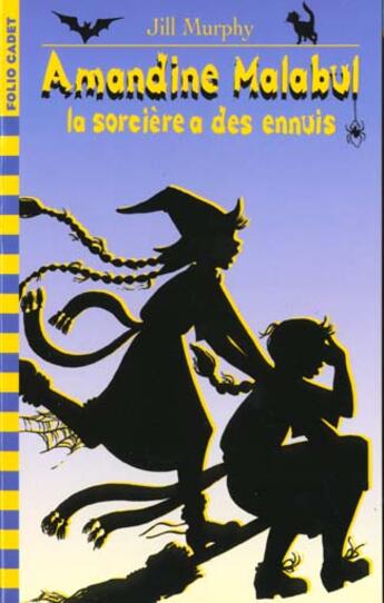 Couverture du livre « Amandine malabul la sorciere a des ennuis » de Jill Murphy aux éditions Gallimard-jeunesse