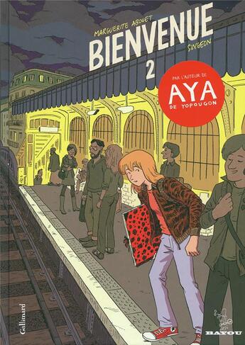 Couverture du livre « Bienvenue Tome 2 » de Marguerite Abouet et Singeon aux éditions Gallimard Bd