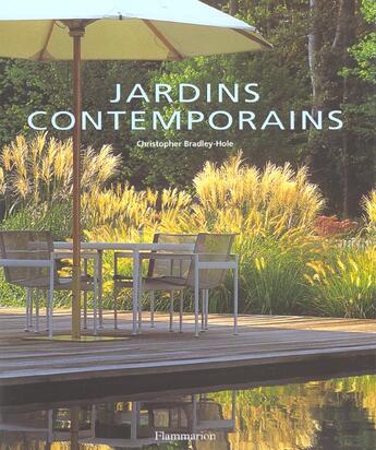 Couverture du livre « Jardins contemporains » de Christopher Bradley-Hole aux éditions Maison Rustique