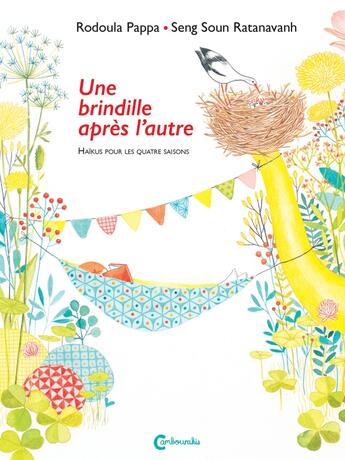 Couverture du livre « Une brindille après l'autre : haïkus pour les quatre saisons » de Rodoula Pappa et Seng Soun Ratanavanh aux éditions Cambourakis