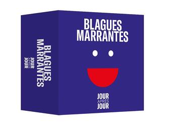 Couverture du livre « Jour après jour ; blagues marrantes » de  aux éditions Papier Cadeau