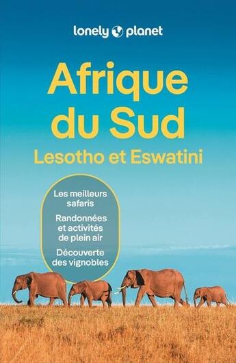 Couverture du livre « Afrique du Sud, Lesotho et Eswatini 12ed » de Lonely Planet aux éditions Lonely Planet France