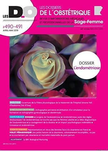 Couverture du livre « Dossier-l'endometriose-dossiers de l'obstetrique 490-491-avril-mai 2019 - les dossiers de l'obstetri » de Benoit Le Goedec & A aux éditions Eska