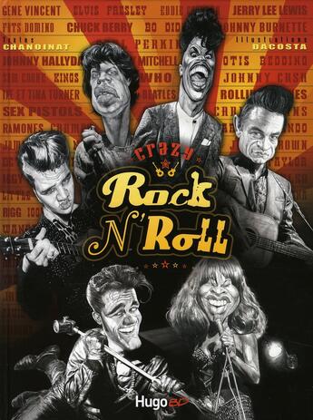 Couverture du livre « Crazy rock'n roll » de Philippe Chanoinat aux éditions Hugo Bd