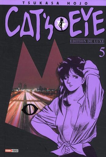 Couverture du livre « Cat's Eye Tome 5 » de Tsukasa Hojo aux éditions Panini