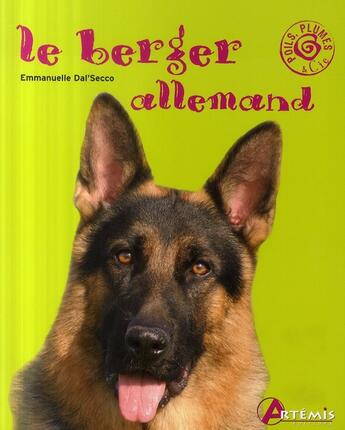 Couverture du livre « Berger allemand » de Dal Secco Emmanuelle aux éditions Artemis