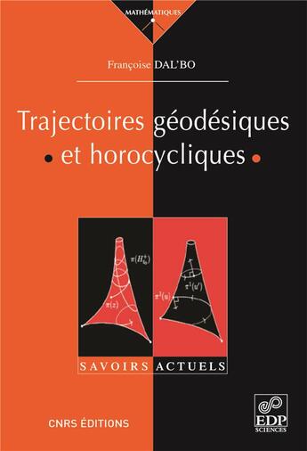 Couverture du livre « Trajectoires géodesiques et horocycliques » de Dal Bo F aux éditions Edp Sciences