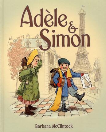 Couverture du livre « Adèle & simon » de Barbara Mcclintock aux éditions Circonflexe
