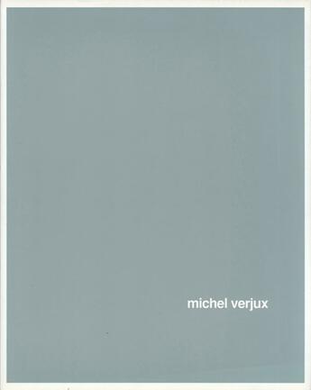 Couverture du livre « Michel Verjux » de  aux éditions Paris-musees