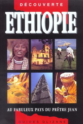 Couverture du livre « Ethiopie : berceau de l'humanité (4e édition) » de Luigi Cantamessa aux éditions Olizane