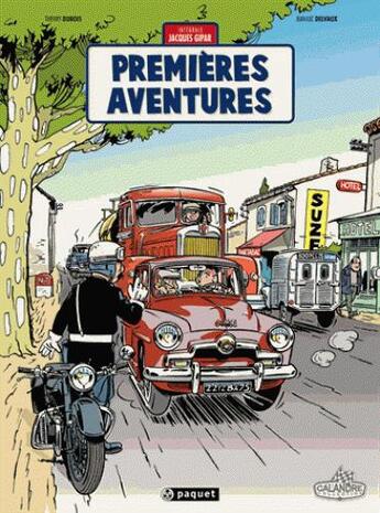 Couverture du livre « Une aventure de Jacques Gipar : Intégrale vol.1 : Tomes 1 à 3 : premières aventures » de Thierry Dubois et Jean-Luc Delvaux aux éditions Paquet