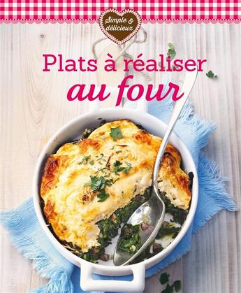 Couverture du livre « Plats à réaliser au four » de  aux éditions Ngv