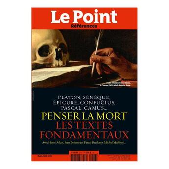 Couverture du livre « Le point references n 27 - penser la mort » de  aux éditions Le Point