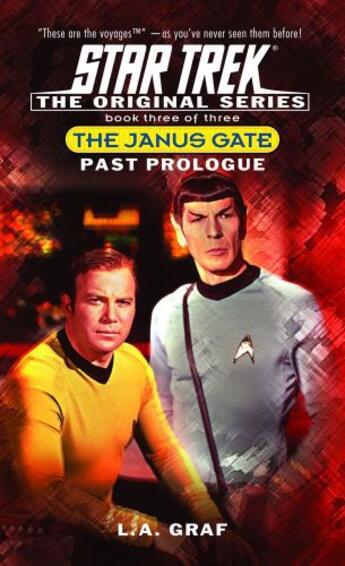 Couverture du livre « The Past Prologue » de Graf L A aux éditions Pocket Books Star Trek