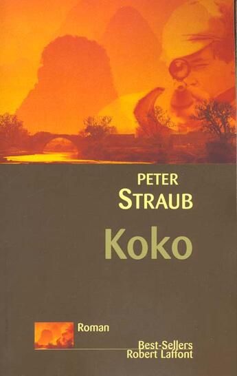 Couverture du livre « Koko » de Peter Straub aux éditions Robert Laffont