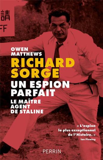 Couverture du livre « Un espion parfait » de Owen Matthews aux éditions Perrin