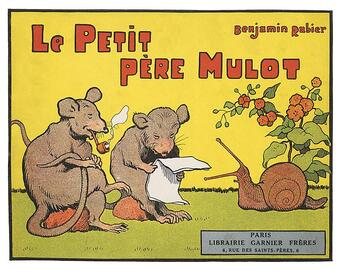 Couverture du livre « Petit père Mulot » de Benjamin Rabier aux éditions Douin