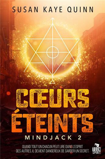 Couverture du livre « Coeurs éteints » de Quinn Susan Kaye aux éditions Teen Spirit