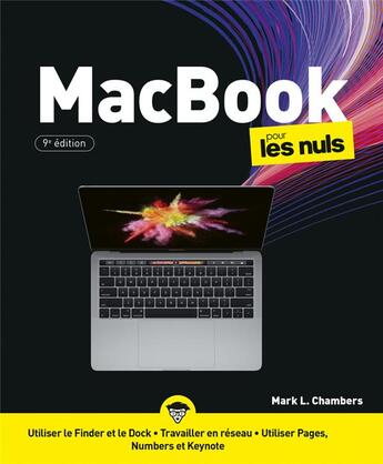 Couverture du livre « Macbook pour les nuls, 9e edition » de Mark L. Chambers aux éditions First Interactive