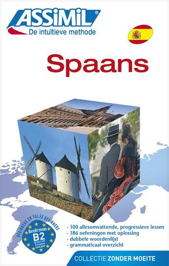 Couverture du livre « Spaans » de Francisco Javier Anton Martinez aux éditions Assimil