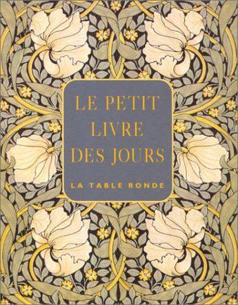 Couverture du livre « Le petit livre des jours » de Fritsch Laurence E. aux éditions Table Ronde