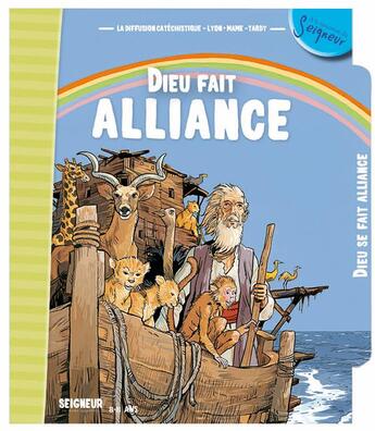 Couverture du livre « Dieu fait alliance (8-11ans) » de  aux éditions Mame