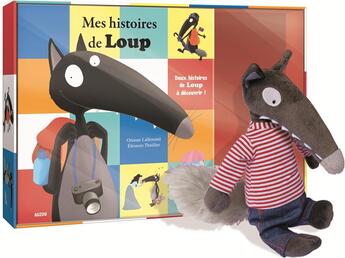 Couverture du livre « Mon coffret du loup à habiller 2 » de Orianne Lallemand et Eleonore Thuillier aux éditions Philippe Auzou