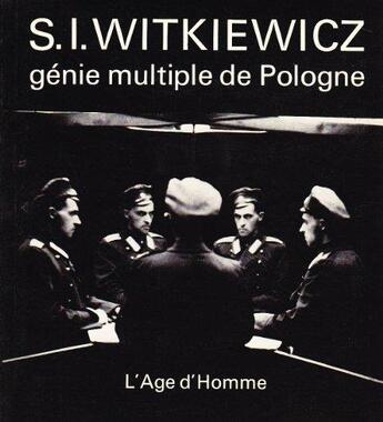 Couverture du livre « Witkiewicz genie multiple pologne » de  aux éditions L'age D'homme