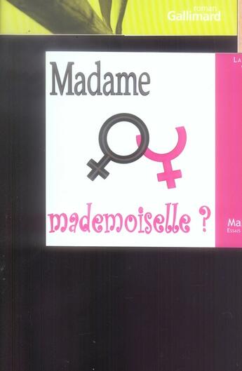 Couverture du livre « Madame ou mademoiselle » de Laurence Waki aux éditions Max Milo