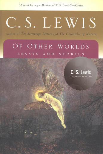 Couverture du livre « Of Other Worlds » de Clive-Staples Lewis aux éditions Houghton Mifflin Harcourt