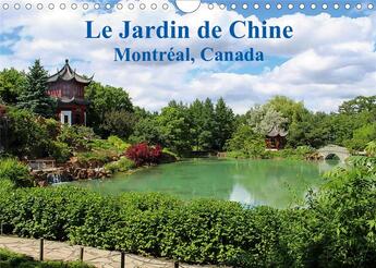 Couverture du livre « Le jardin de chine montreal canada calendrier mural 2020 din a4 horizontal - le plus grand et plus b (édition 2020) » de Wido Hoville aux éditions Calvendo